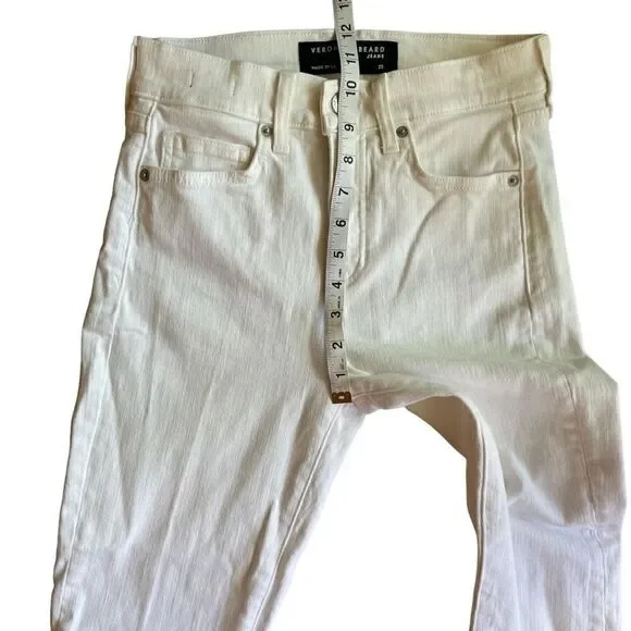 VERONICA BEARD CARLY KICK FLARE RAW HEM Size 25 NWOT